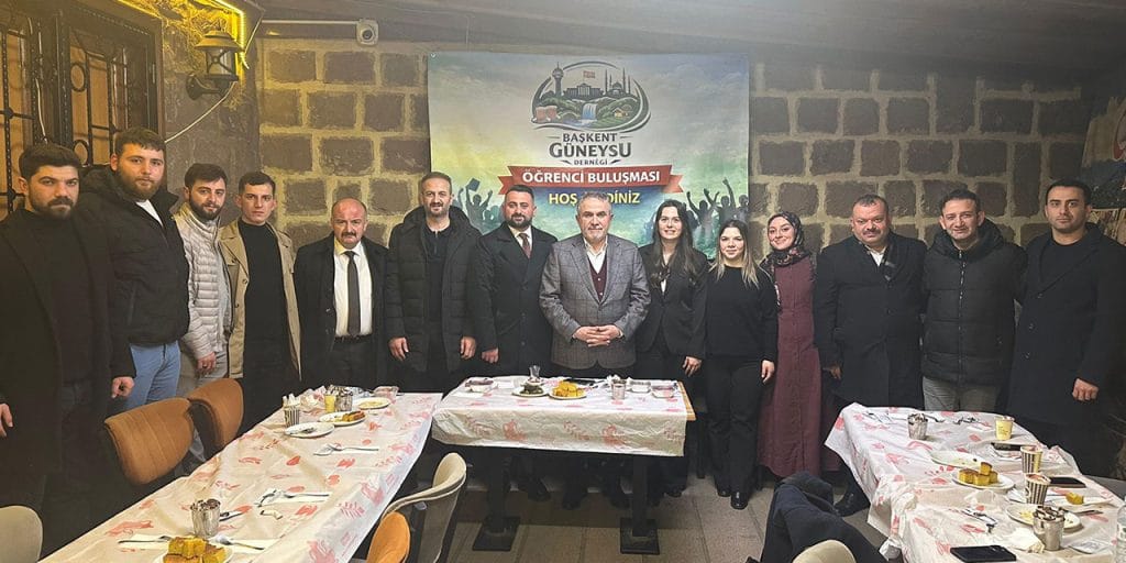 Ankara Başkent Güneysu Derneği’nden Üniversitelilere Dev Buluşma