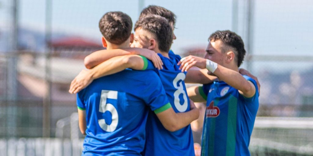 U16’da Rize Fırtınası: Erzurumspor FK’yı 2-1 ile Geçtiler