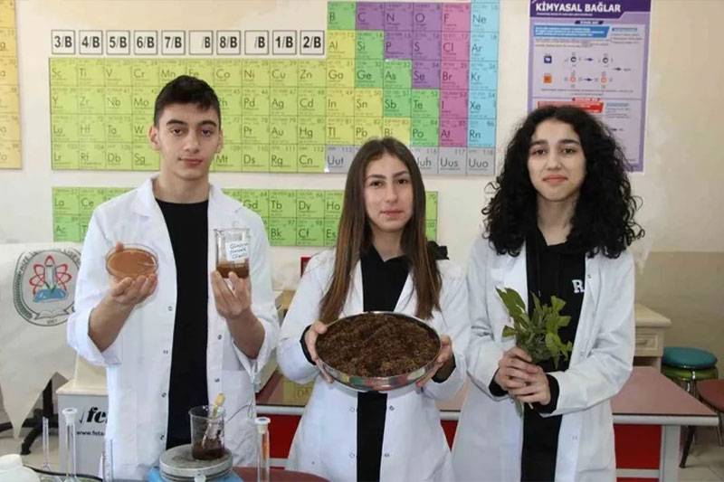 Rize’de Çöp Olan Çay Lifleri Hijyenik Kaplamaya Dönüştü