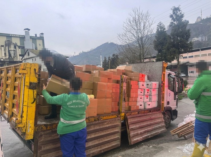 Rize’de Gıda Terörüne Darbe: 10 Ton Kaçak Ürün İmha Yolunda!